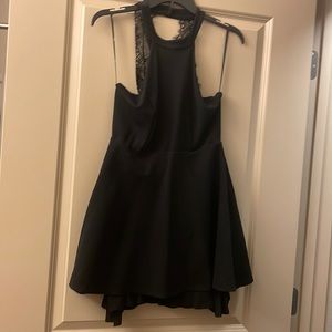 Lulus black mini dress